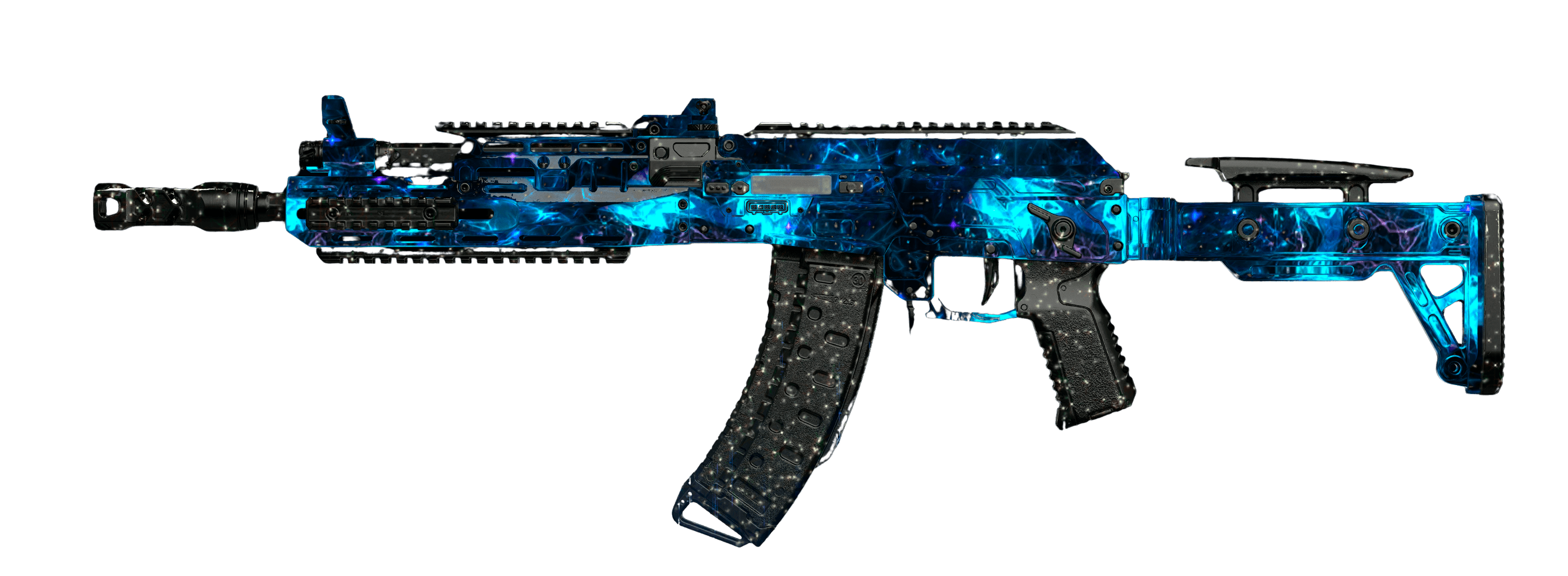 AK-27 weapon art with Singularity camo