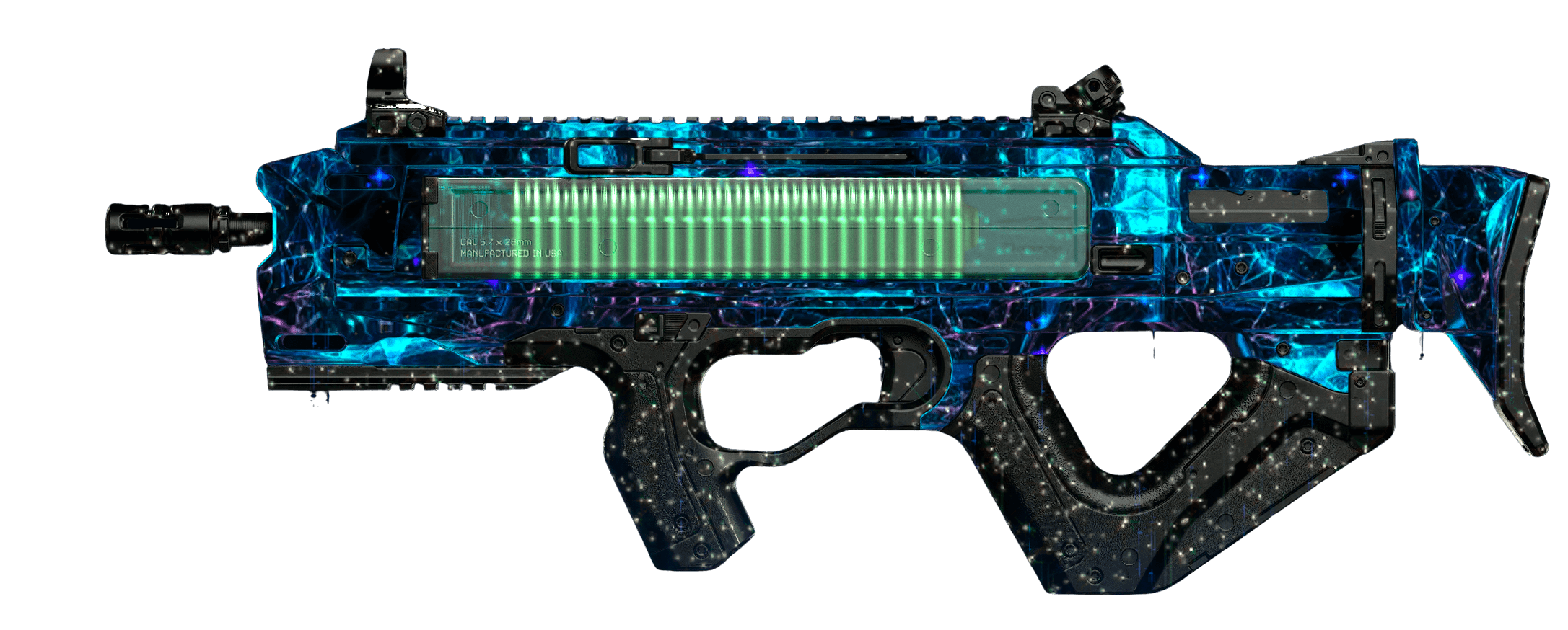 Carbon 57 weapon art with Singularity camo