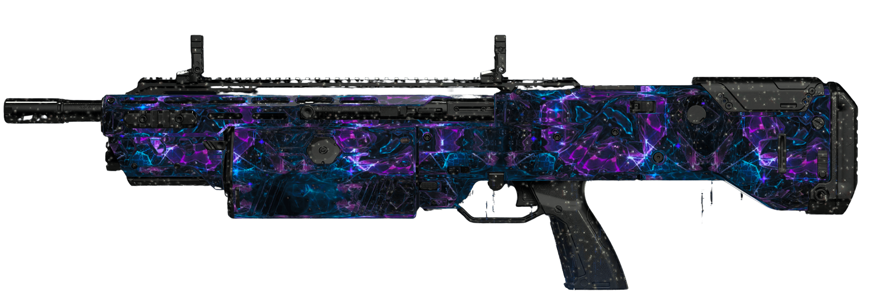 Echo 12 weapon art with Singularity camo