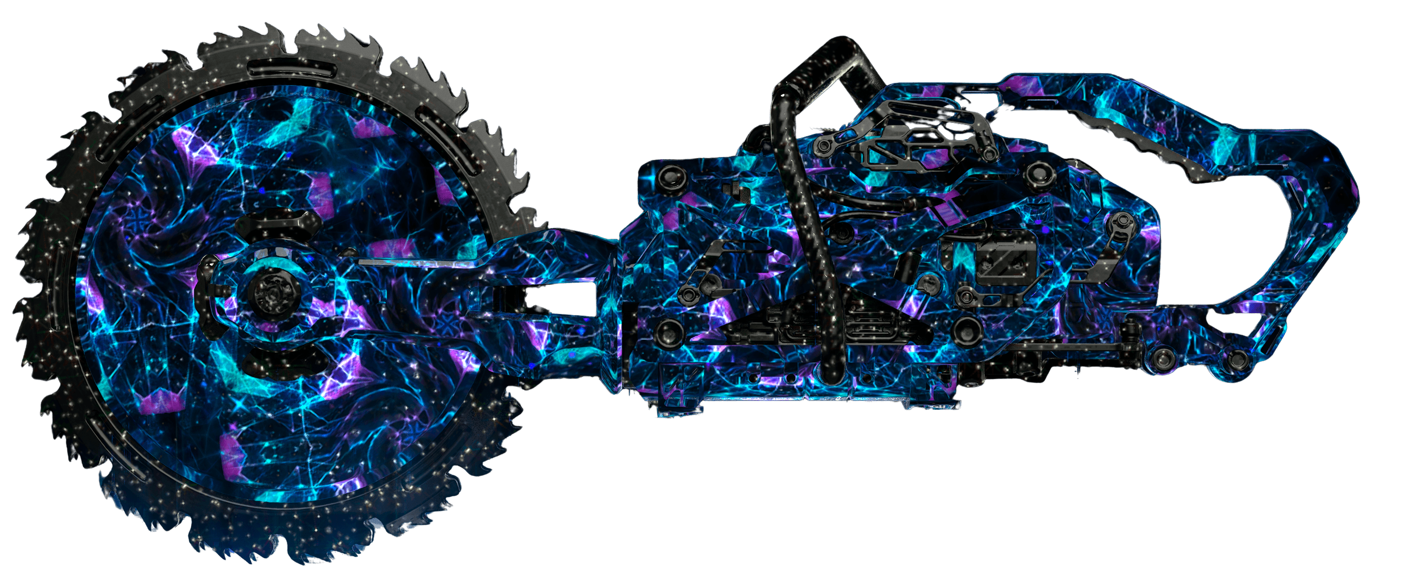 H311-SAW weapon art with Singularity camo