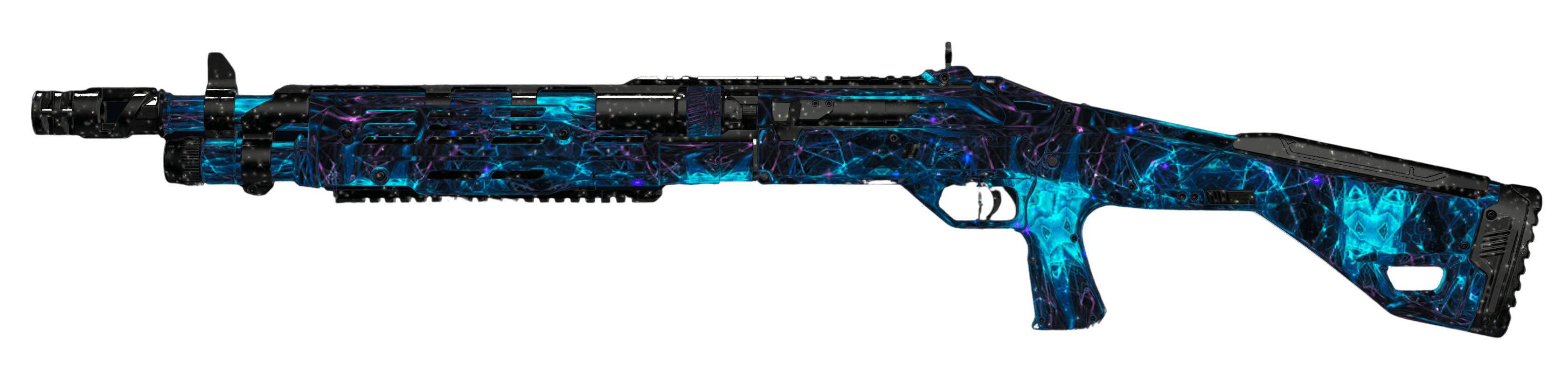 M10 BREACHER weapon art with Singularity camo
