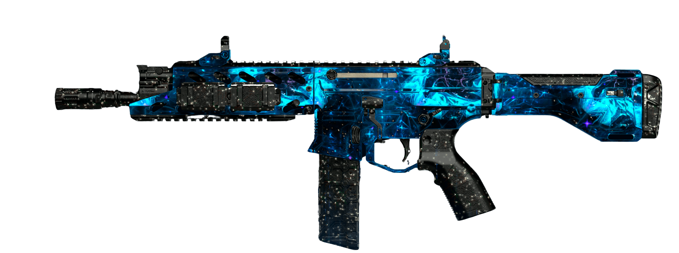 Peacekeeper MK1 weapon art with Singularity camo