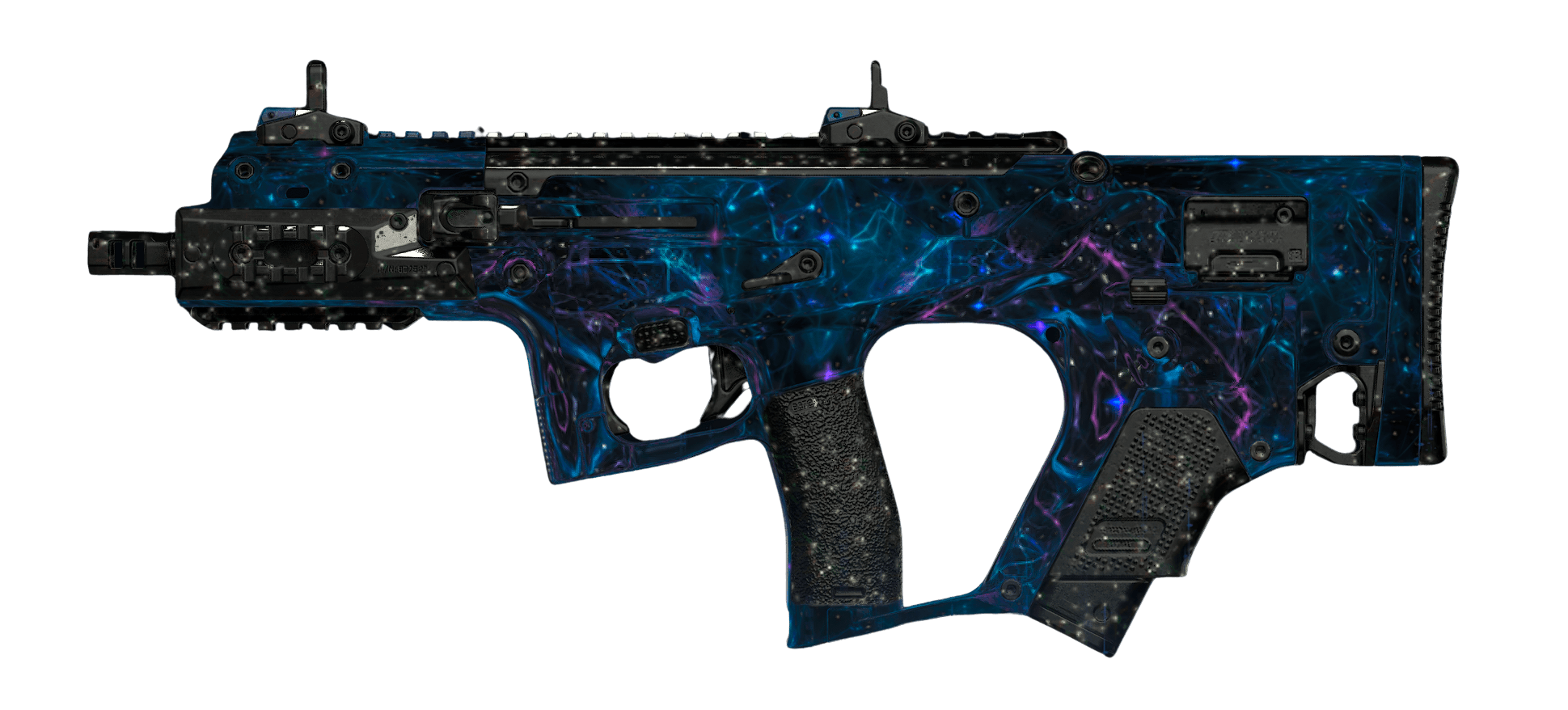 Razor 9mm weapon art with Singularity camo
