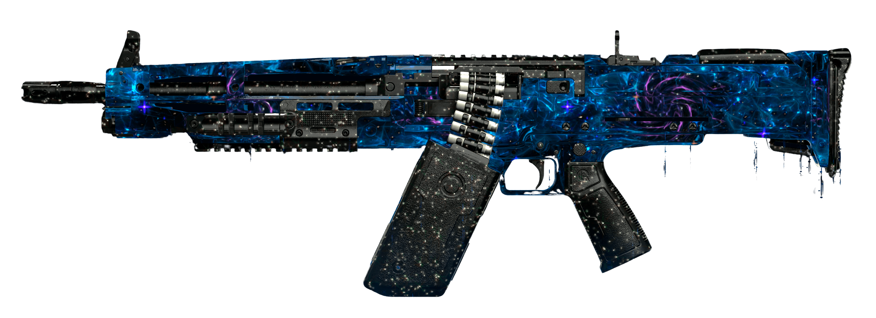 XM325 weapon art with Singularity camo